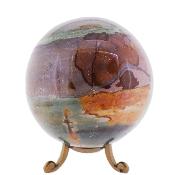 Gemstone Sphere In Ocean Jasper.   SP17117SLF