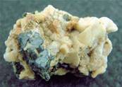 AEGIRINE WITH ZIRCON & FELDSPAR CRYSTAL SPECIMEN. SP3373