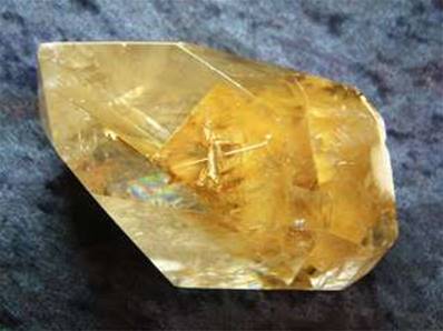 FREE FROM CALCITE CRYSTAL SPECIMEN (POLISHED). SP3465POL