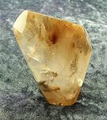 SMOKEY QUARTZ WITH GOLDEN RUTILE POLISHED 'FREE FORM' CRYSTAL. SP5260POL