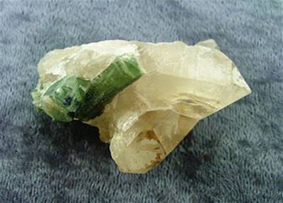 BLUE/ GREEN TOURMALINE CRYSTAL SPECIMEN. SP6415