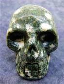 PRESELI BLUESTONE SKULL CARVING. SP8749POL