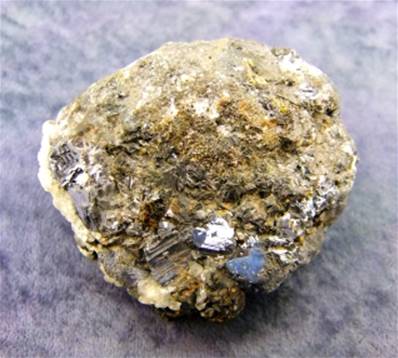 GALENA WITH QUARTZ & SPECULRITE ROUGH CRYSTAL SPECIMEN. SP8919