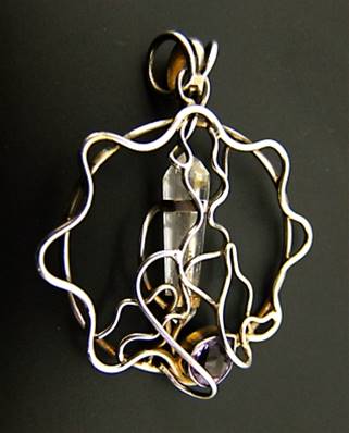 ONE OFF 925 SILVER DESIGNER PENDANT. SP9570PEND