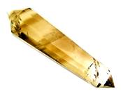 SMOKEY QUARTZ DOUBLE TERMINATED VOGAL CUT HEALING WAND. SP9751POL