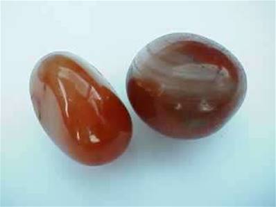 CARNELIAN POLISHED TUMBLE STONES.   SPR2185POL