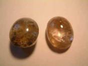 RUTILATED QUARTZ POLISHED TUMBLE STONES.  POL86