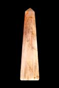 PETRIFIED WOOD OBELISK.   SP11512POL