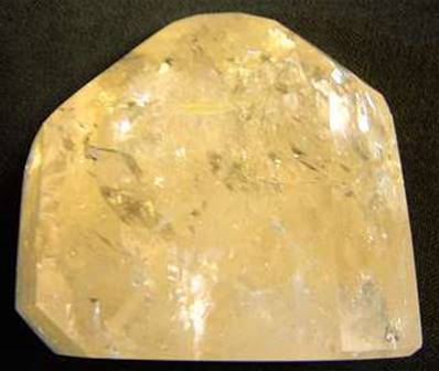 NATURAL CITRINE POINT SPECIMEN (POLISHED).    SP1290SLF
