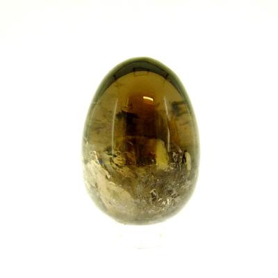 RAINBOW SMOKEY QUARTZ EGG.   SP13930POL