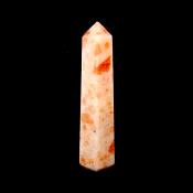 SUNSTONE CRYSTAL FULLY POLISHED POINT/ TOWER SPECIMEN.   SP14837POL