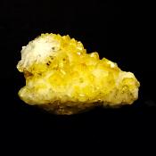 CITRINE DRUZE SPECIMEN (HEAT TREATED).   SP15052SLF