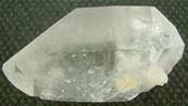 DOUBLE TERMINATED QUARTZ POINT SPECIMEN. 99 X 49 X 34MM APROX. 220g. SP1539