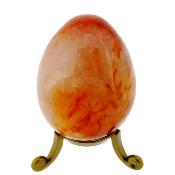 Gemstone Egg In Banded Carnelian.   SP16740POL