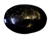 Silver Sheen Obsidian Polished Oval Pebble Specimen.   SP16742POL 