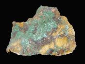 Azurite With Malachite Formations On Matrix Specimen.   SP16765SLF