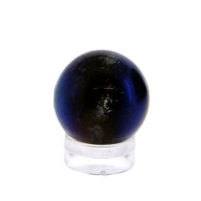 Mini Sphere In Colalt Aura Quartz.   SP16899POL