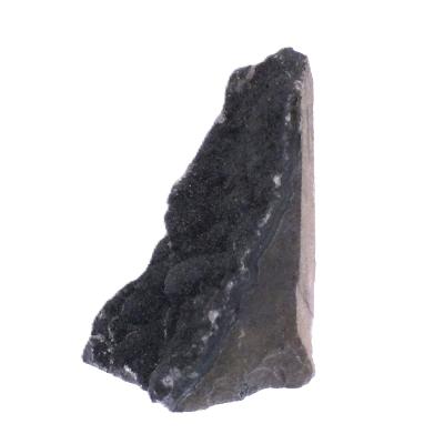 Black Amethyst Druze On Matrix Specimen.    SP17183