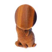 Carving Of A Moon Gazing Hare In Tiger's Eye.   SP17211POL