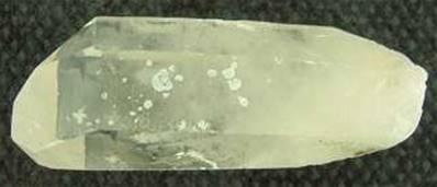 'TOP POLISHED' QUARTZ POINT SPECIMEN FEATURING CHLORITE INCLUSION. SP1740