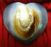 LARGE AGATE GEODE HEART. SP3330SHLF