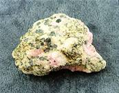 RHODOCHROSITE WITH PYRITE ROUGH CRYSTAL SPECIMEN. SP4847