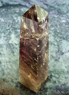 SMOKEY AMETHYST OBELISK. SP5126POL