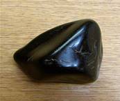 RUSSIAN JET POLISHED PEBBLE SPECIMEN. SP7960POL