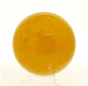 HONEY CALCITE SPHERE. SP9240POL*