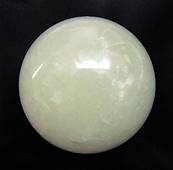 ICE CALCITE SPHERE. SP9242POL*