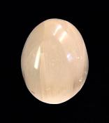 SELENITE/ SATIN SPAR EGGS.   SPR11708POL