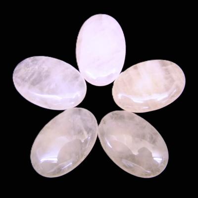 ROSE QUARTZ POLISHED PEBBLES & PALMSTONES