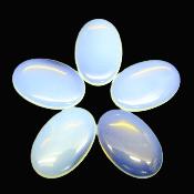 Opalite Flat Oval Palm Stone.   SPR16611POL