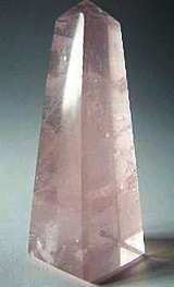 ROSE QUARTZ OBELISKS