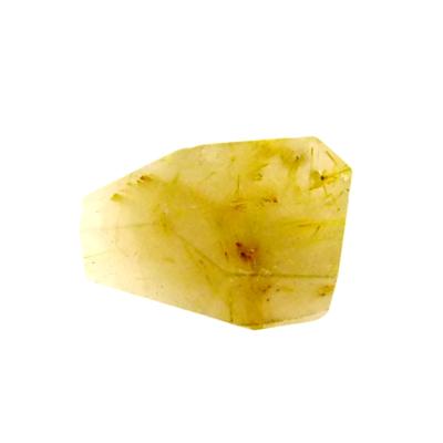 GOLDEN RUTILATED SMOKEY QUARTZ POLISHED 'FREE FORM' SPECIMEN.   SP14199POL