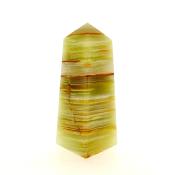 GEMSTONE OBELISK IN ONYX.   SP15012POL