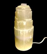 Selenite (Satin Spar) Mountain Electric Lamp.   SP15126