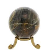 Gemstone Sphere in Black Moonstone.   SP16320POL