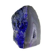 Agate Polished Face Geode In Blue/ Purple Colour.   SP16598SLF