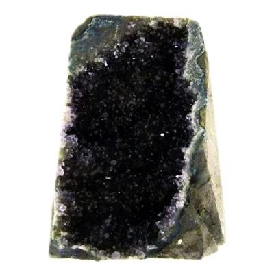 Black Amethyst Druze On Matrix Specimen.   SP16619