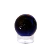 Mini Sphere In Colbalt Aura Quartz.   SP16900POL