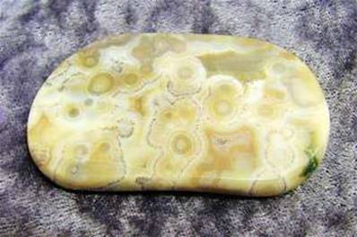 ORBICULAR JASPER POLISHED SLICE SPECIMEN (MADAGASCAR). SP4101POL