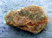 RED QUARTZ CRYSTAL FORMATIONS ON MATRIX. SP8155