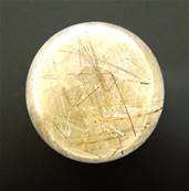 RUTILATED QUARTZ SPHERE. SP9523POL