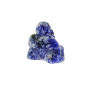 BUDDHA CARVING IN SODALITE.   SPR14658POL