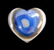 LARGE AGATE HEART.   SP11938POL