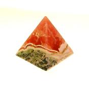 Gemstone Pyramid in Rhodochrosite.   SP12789POL