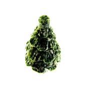 GEMSTONE CHRISTMAS TREE CARVING IN WYOMING JADE.   SP12969POL