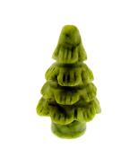 GEMSTONE MINI CHRISTMAS TREE CARVING IN SERPENTINE.   SP12972POL