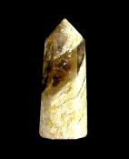 FELDSPAR IN QUARTZ POLISHED POINT SPECIMEN.   SP13095POL